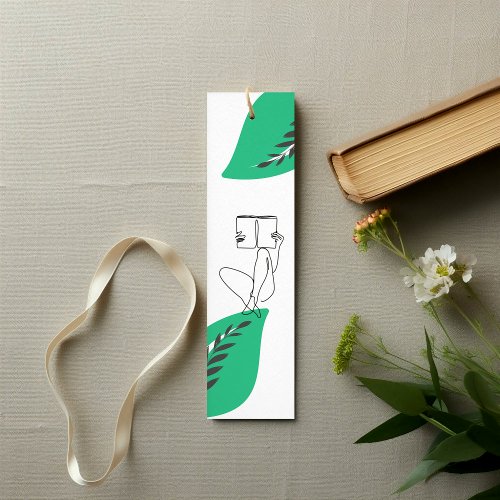 Artistic Card Bookmark for Literature Lovers
