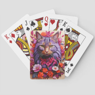 Artistic Cat Poker Cards