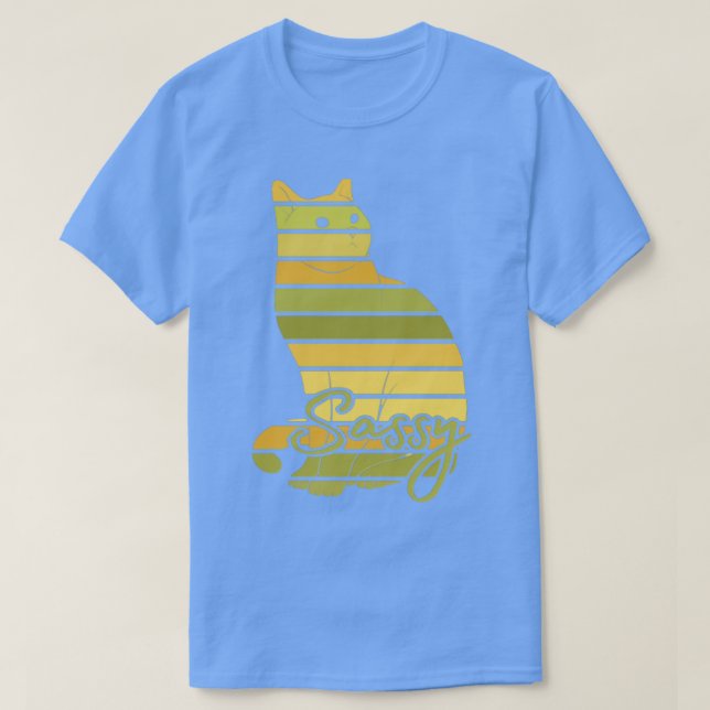 Artistic Cat T-Shirt (Design Front)
