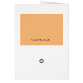 artistic cats greeting/note cards (Back)