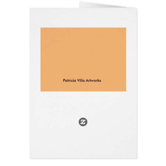 artistic cats greeting/note cards (Back)