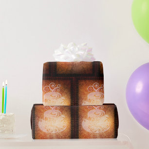 Artistic Coffee Cup Wrapping Paper