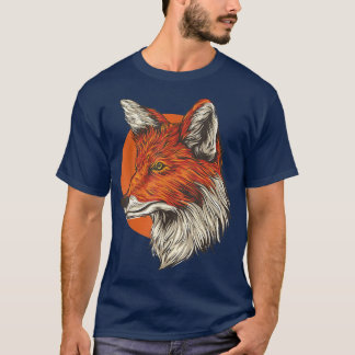 Artistic Colorful Fo, Brush Painting Like Fo Desig T-Shirt