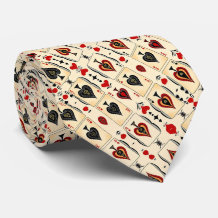 Artistic Colorful Playing Cards Pattern