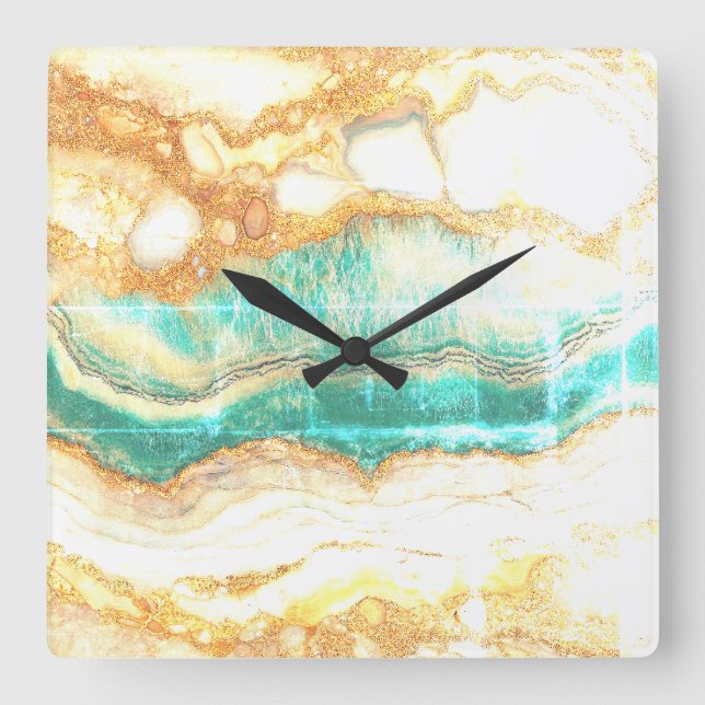 Artistic colorful wall clock (Front)