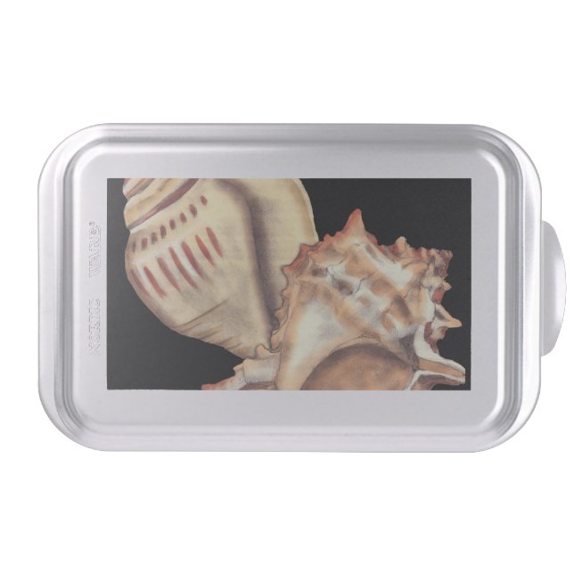 Artistic Conch Shells Cake Pan (Front)