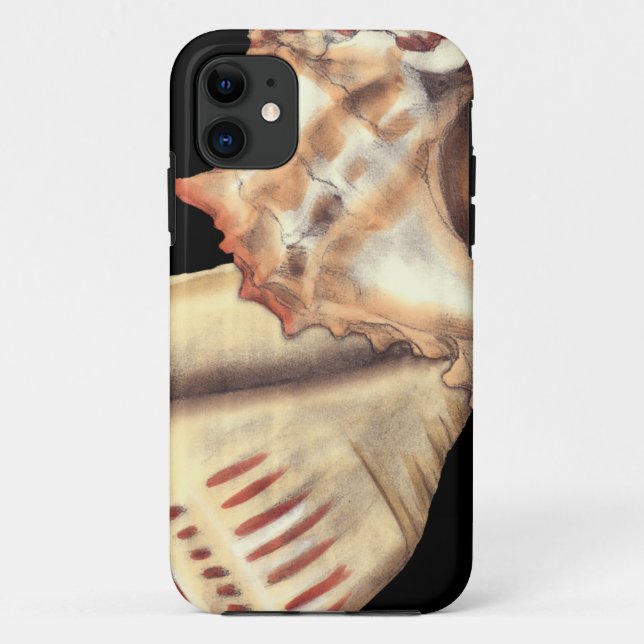 Artistic Conch Shells Case-Mate iPhone Case (Back)