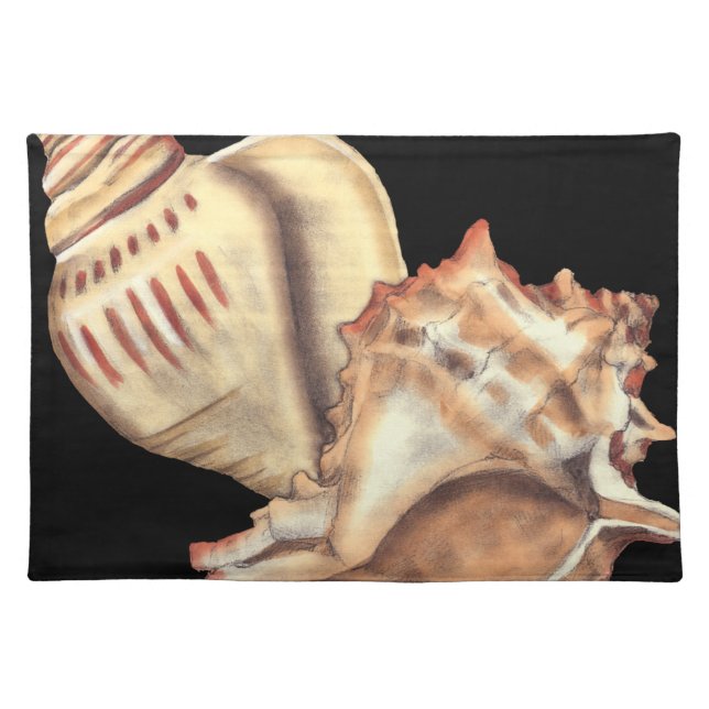 Artistic Conch Shells Placemat (Front)