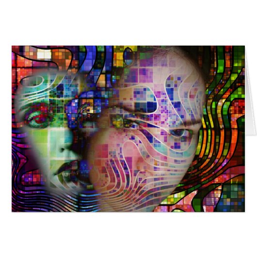 Artistic Confusion of Brain Fog Cards (Front Horizontal)