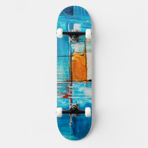 Artistic Cool Painted Skateboard