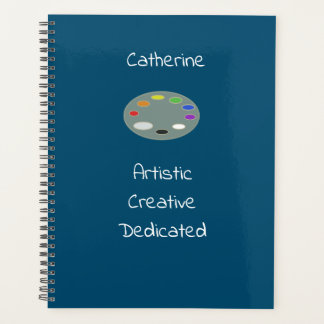 Artistic Creative Dedicated Palette Personalized Planner