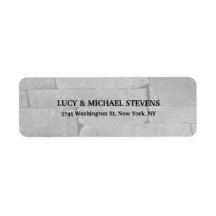 Artistic Creative Grey Wall Stylish Family Label