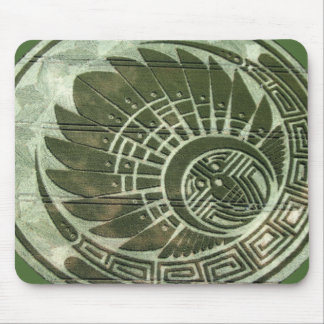 Artistic Crop Circle Mouse Pad