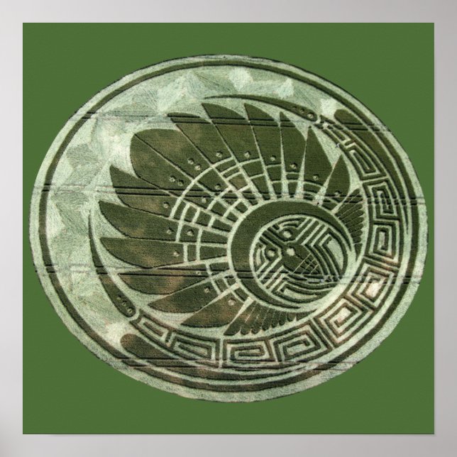 Artistic Crop Circle Poster (Front)