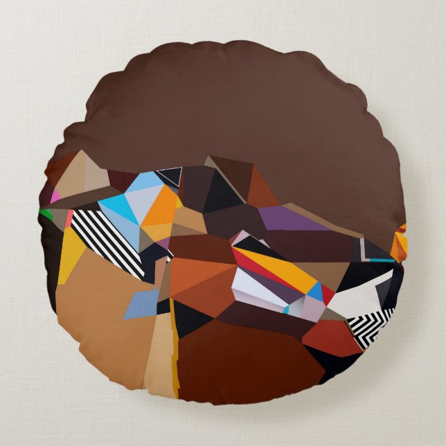 Artistic cushion Unique design cushion Luxury  (Front)