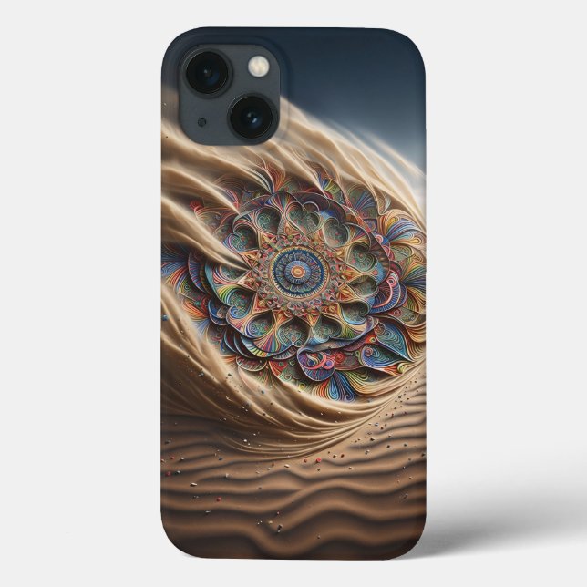 Artistic Desert Wind Floral Phone Case - Vibrant  (Back)