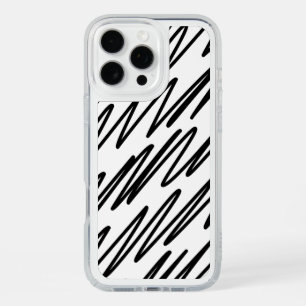 Artistic Design in Black and White iPhone 16 Pro Max Case