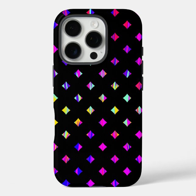 Artistic Diamond Pattern Design Case-Mate iPhone Case (Back)
