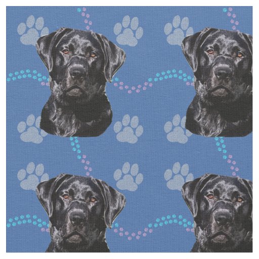 Artistic Dogs - Labrador Retriever v1 Fabric