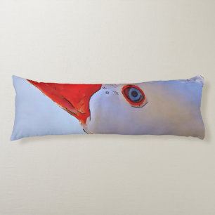 Artistic Duck Black Outline Art Tapestry Body Pillow