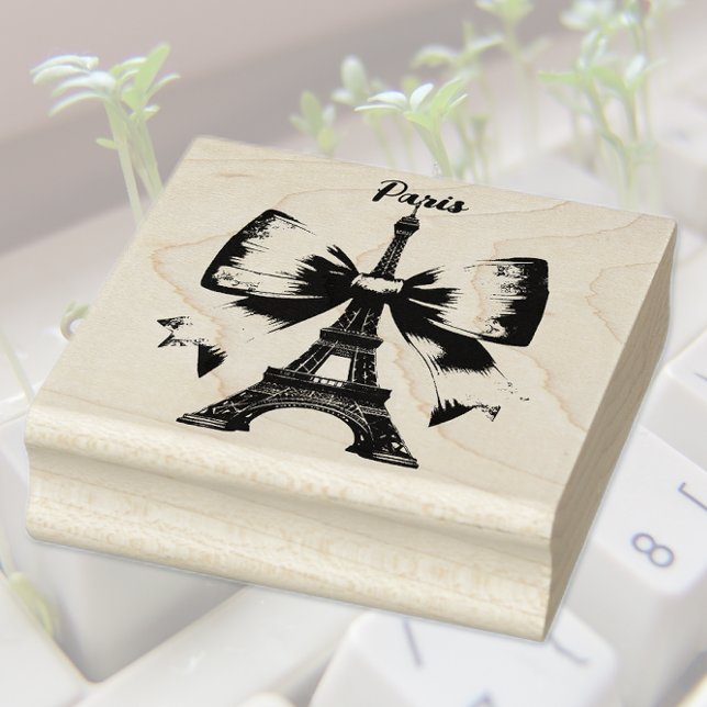 Artistic Eiffel Tower Rubber Stamp (Creator Uploaded)