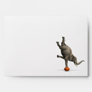 Artistic Elephant Envelope