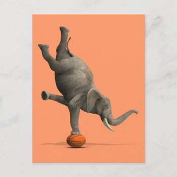 Artistic Elephant Postcard by Emangl3D at Zazzle