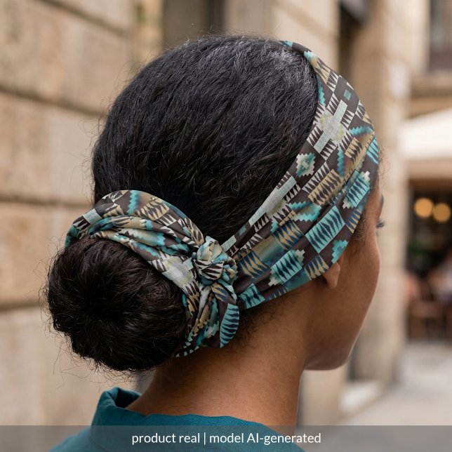 Artistic Ethnic Tribal Art Pattern Bandana (Creator Uploaded)