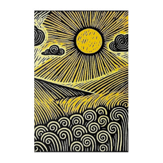 Artistic Exploration Acrylic Print