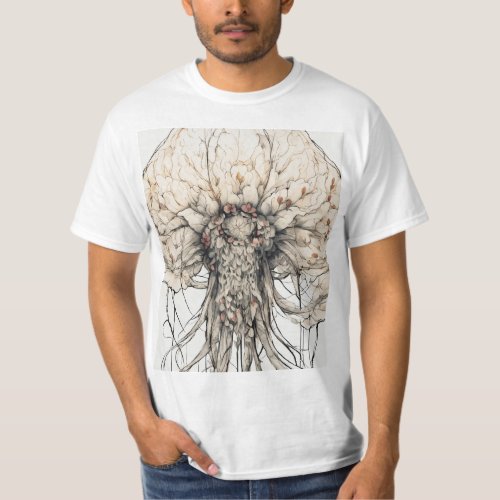 Artistic Expression Croquis Design T_shirt