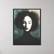 Artistic Faceless Woman Portrait