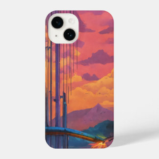 Artistic Flair: Watercolor Apple iPhone 14 Design iPhone 14 Case