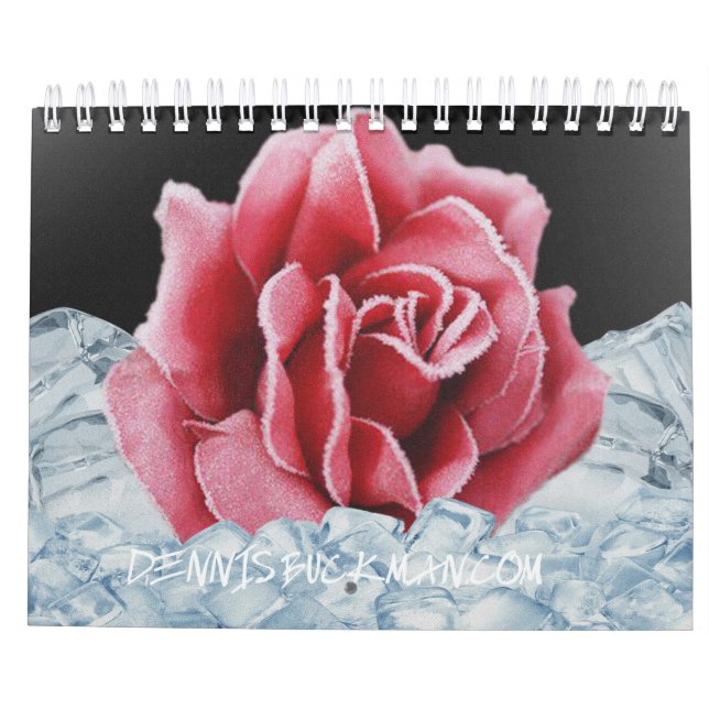 Artistic Floral Calendar (Back)