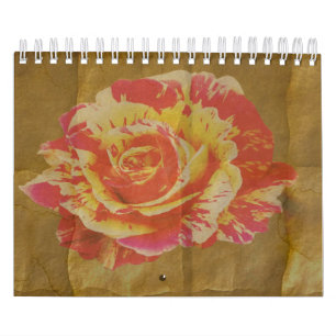 Artistic Floral Calendar