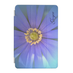 Artistic floral iPad case with name