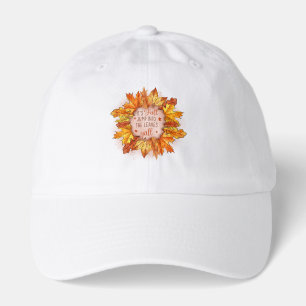 Artistic Floral Sunburst Baseball Hat - Vibrant