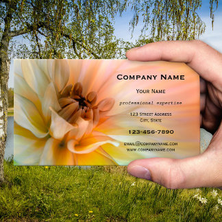 Artistic Flower Business Card