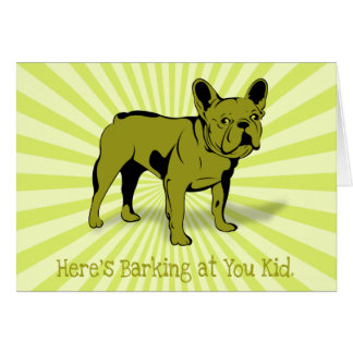 Artistic French Bulldog Dog Breed Design Cards
