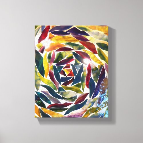 Artistic Glass Modern Canvas Photo Print