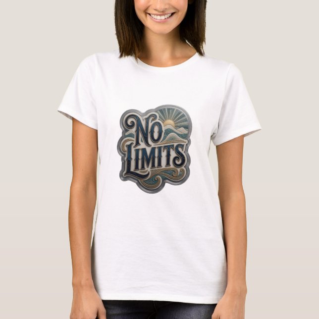 Artistic Gold NO LIMITS Tee (Front)
