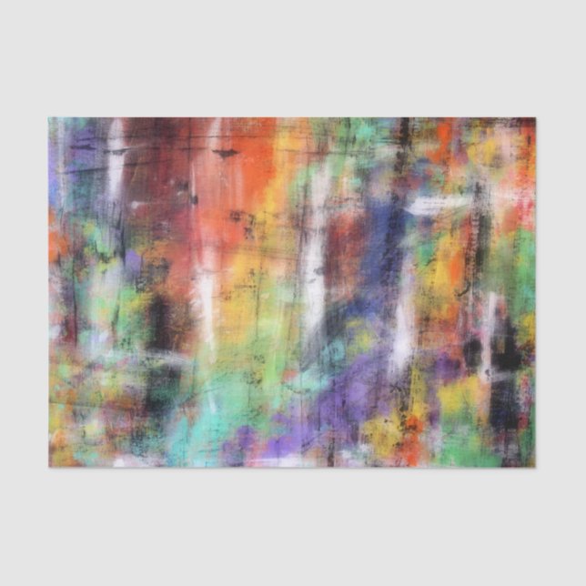 Artistic Grunge Tissue Paper (Front)