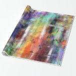 Artistic Grunge Wrapping Paper at Zazzle