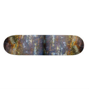 Artistic Grungy Wall Skateboard