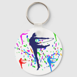 ARTISTIC GYMNASTIC KEYCHAIN