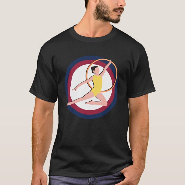 Artistic Gymnastics USA olympic gymnasts USA T-Shirt (Front)