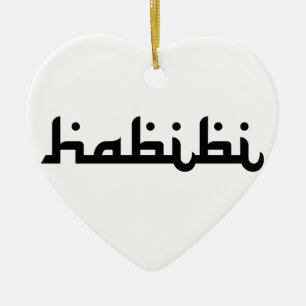 Artistic Habibi Ceramic Ornament