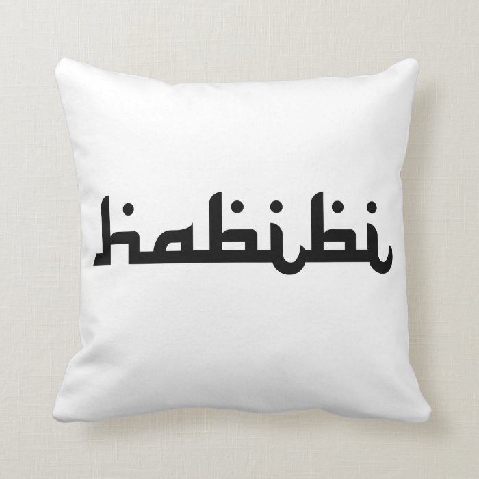 Artistic Habibi Pillows