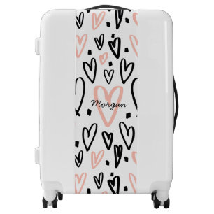 Artistic Hearts Luggage