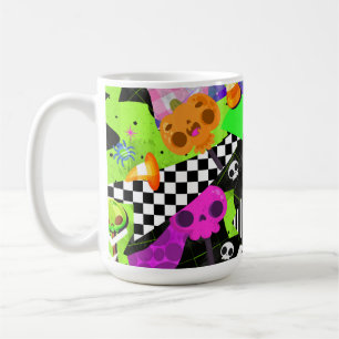 Artistic jelly halloween bright and bold coffee mug