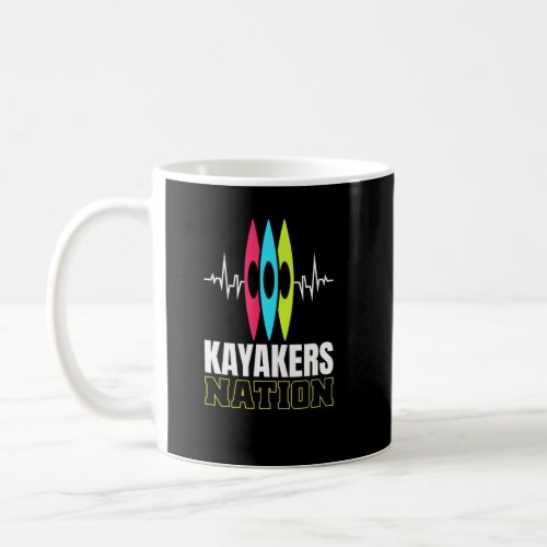 Artistic Kayaking Lovable Quote  Coffee Mug